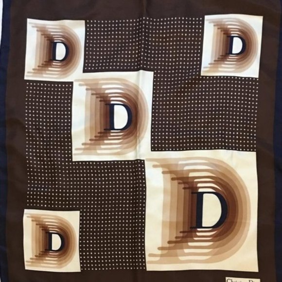 Christian Dior Abstract Trotter Silk Square - Picture 2 of 8